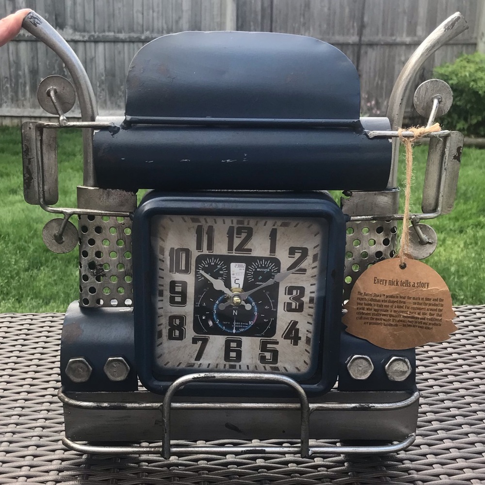 “The Deisel” by Barrel Shack Handmade Clock